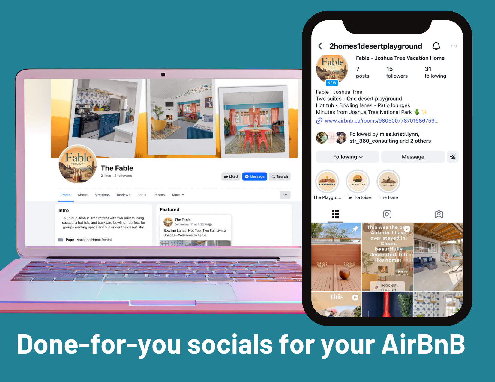 Done for you socials